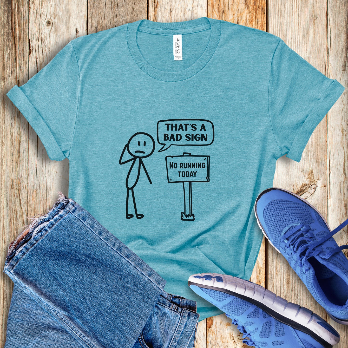 Bad Sign Running Tee