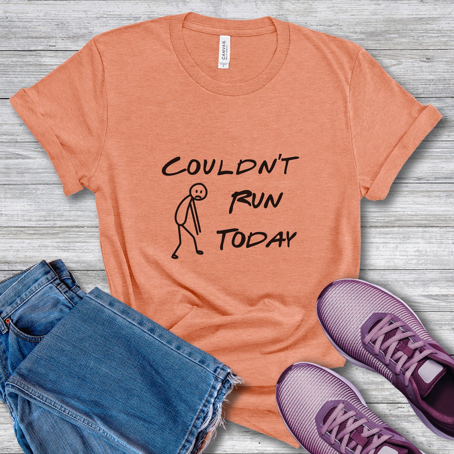 Couldn't Run Today Tee