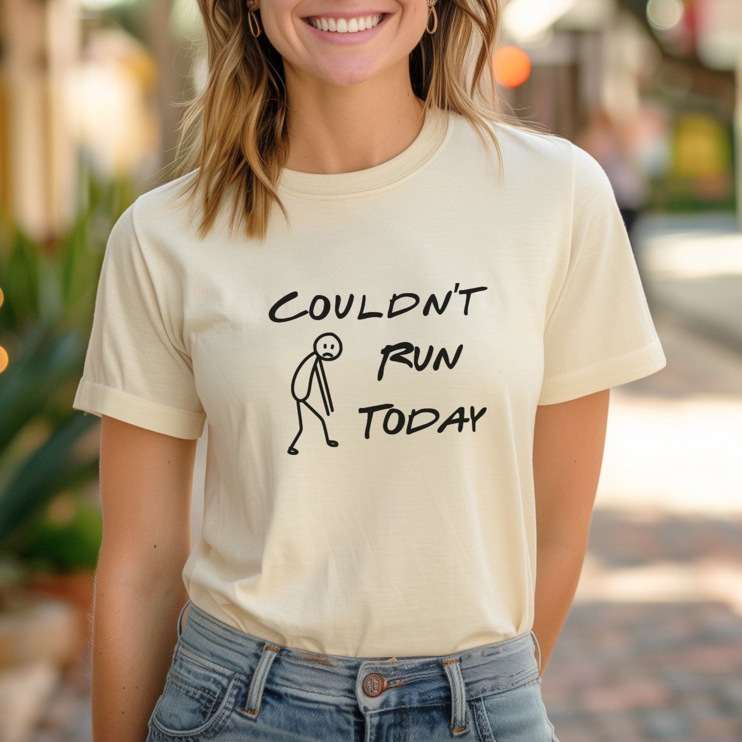 Couldn't Run Today Tee