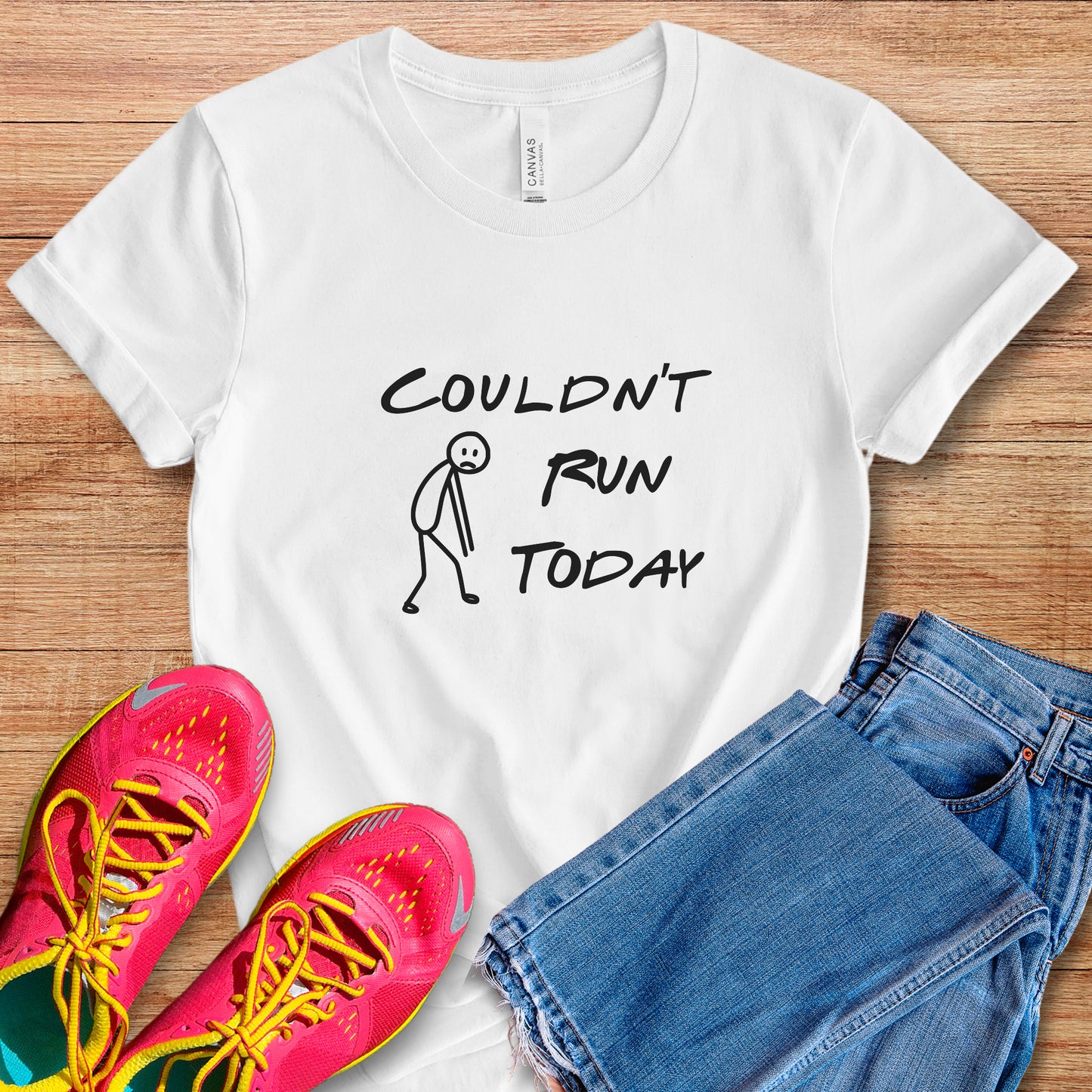 Couldn't Run Today Tee