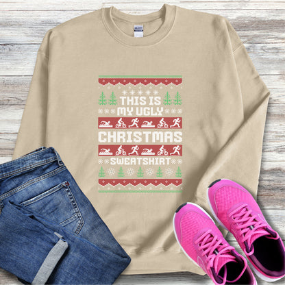 Ugly Christmas Tri Sweatshirt