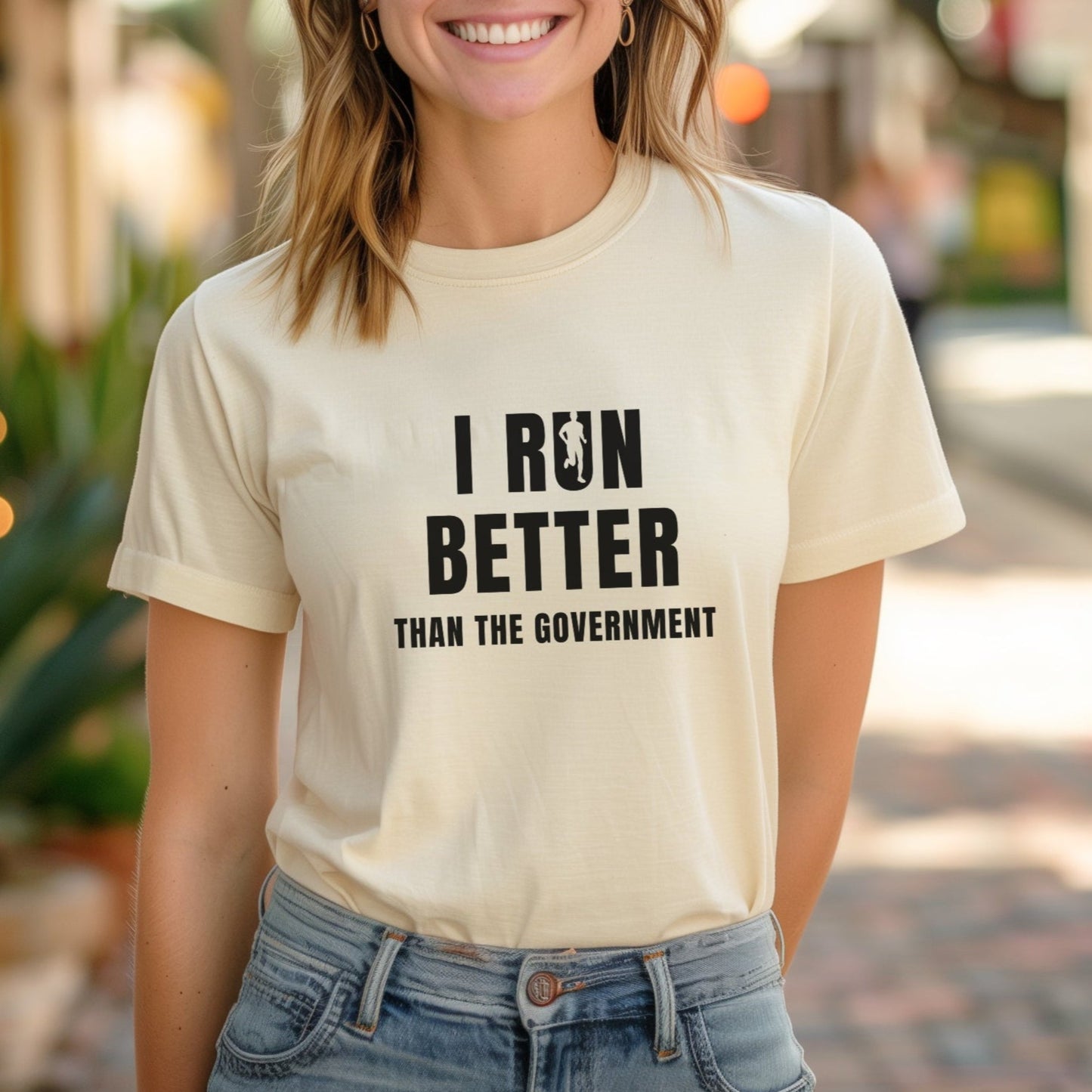 I Run Better Tee