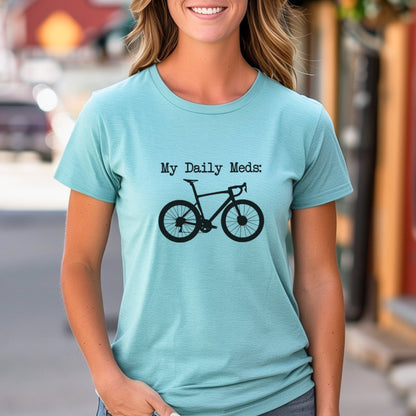 Daily Meds Road Bike Tee