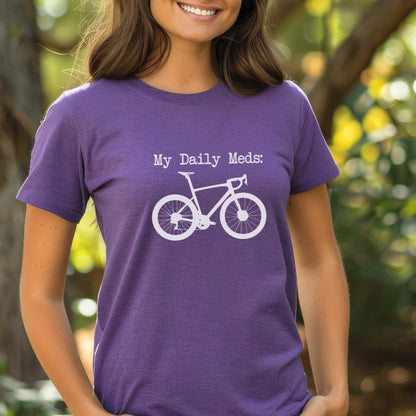 Daily Meds Road Bike Tee