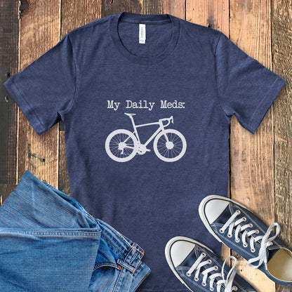 Daily Meds Road Bike Tee