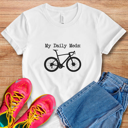 Daily Meds Road Bike Tee