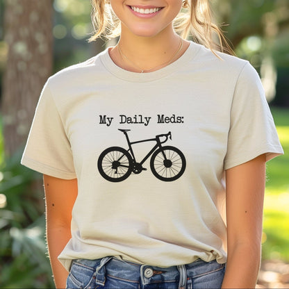 Daily Meds Road Bike Tee