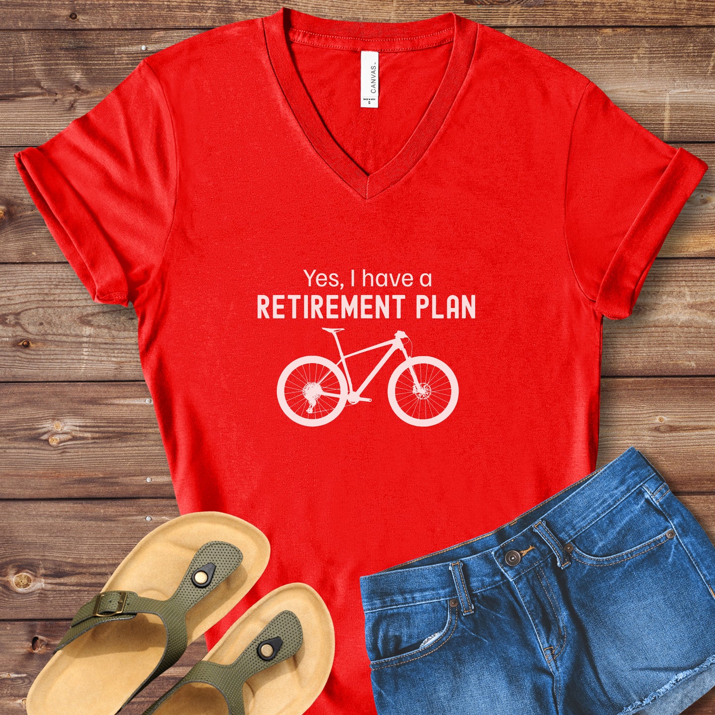 MTB Retirement Plan V-Neck