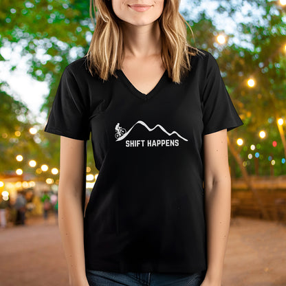 Shift Happens V-Neck