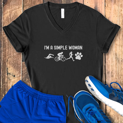 Simple Woman V-Neck
