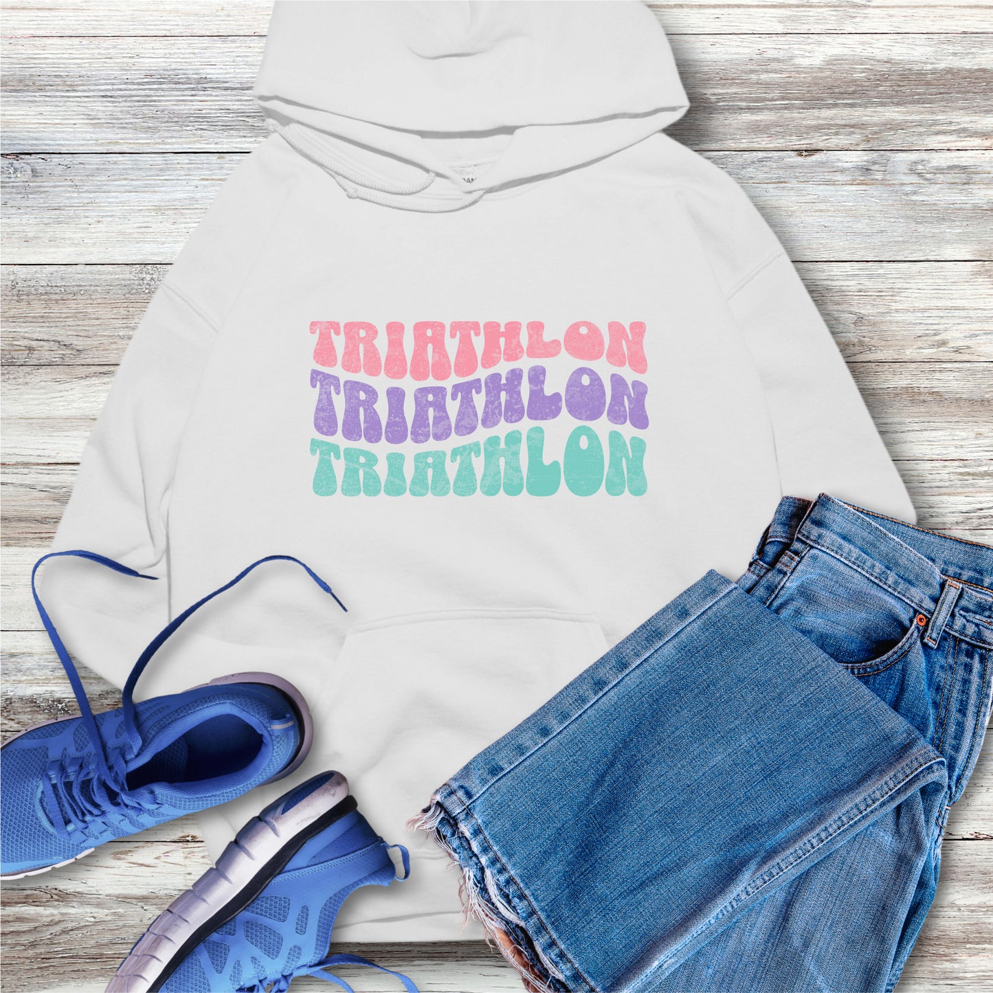 Wavy Triathlon Hoodie