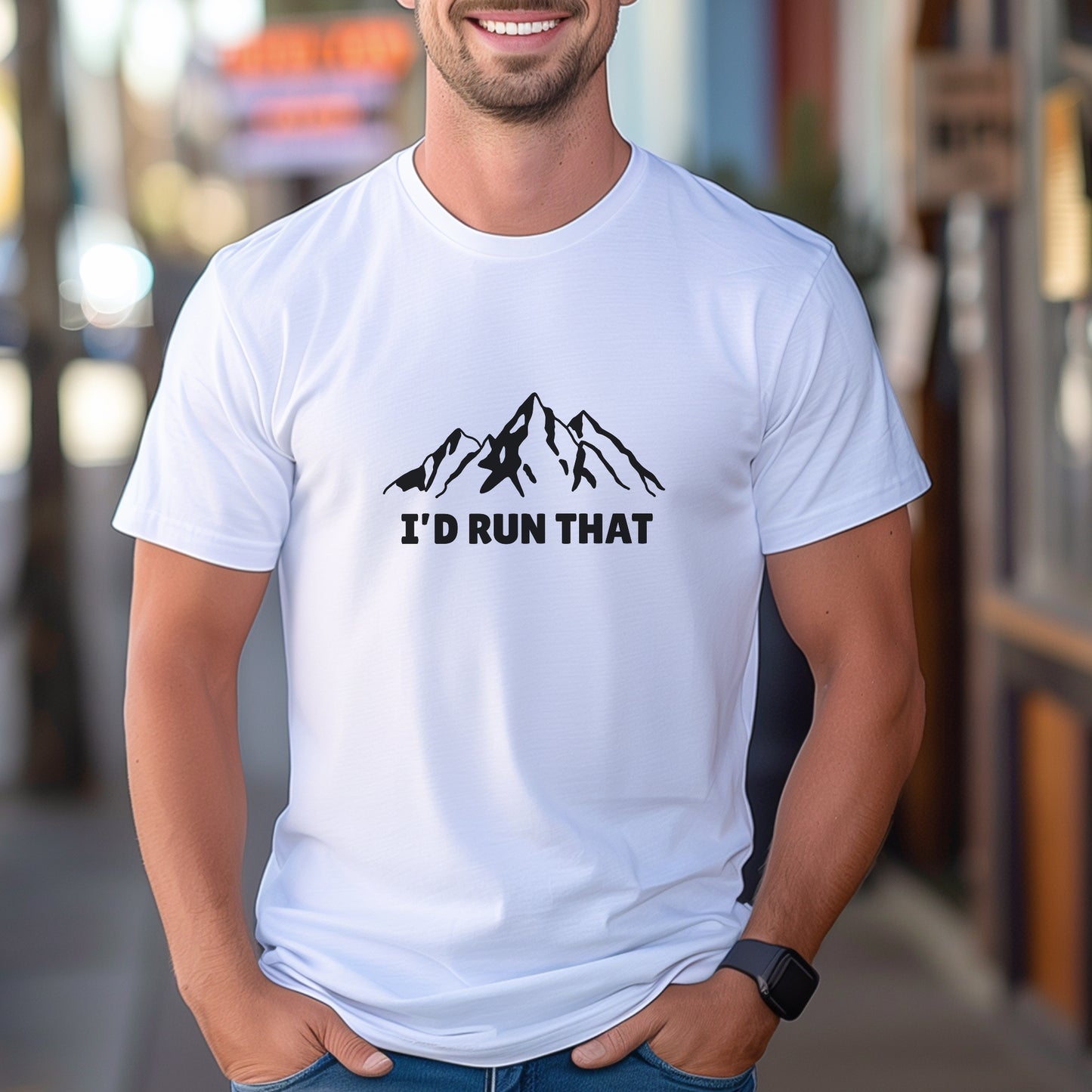 I'd Run That Tee