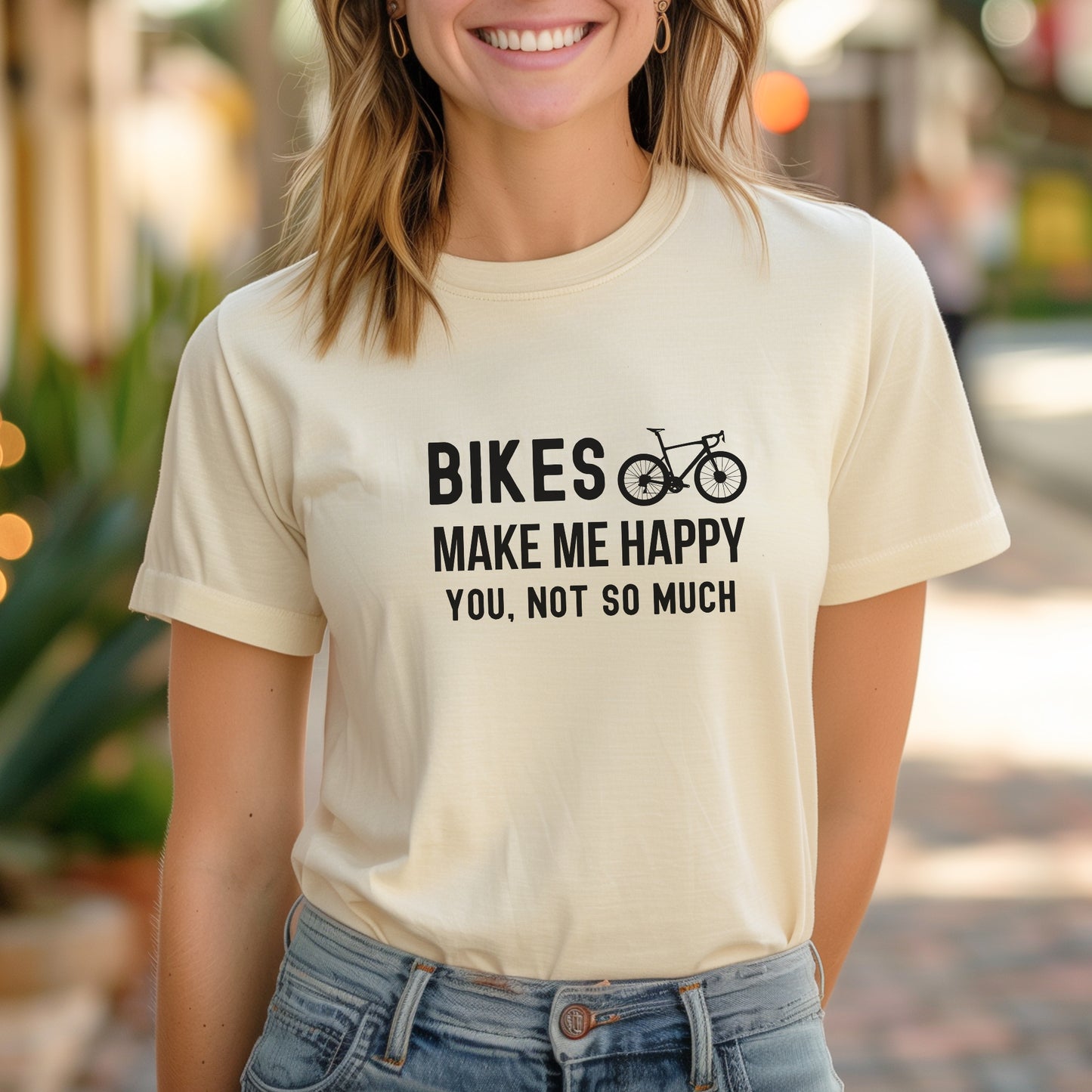 Happy Road Bike Tee
