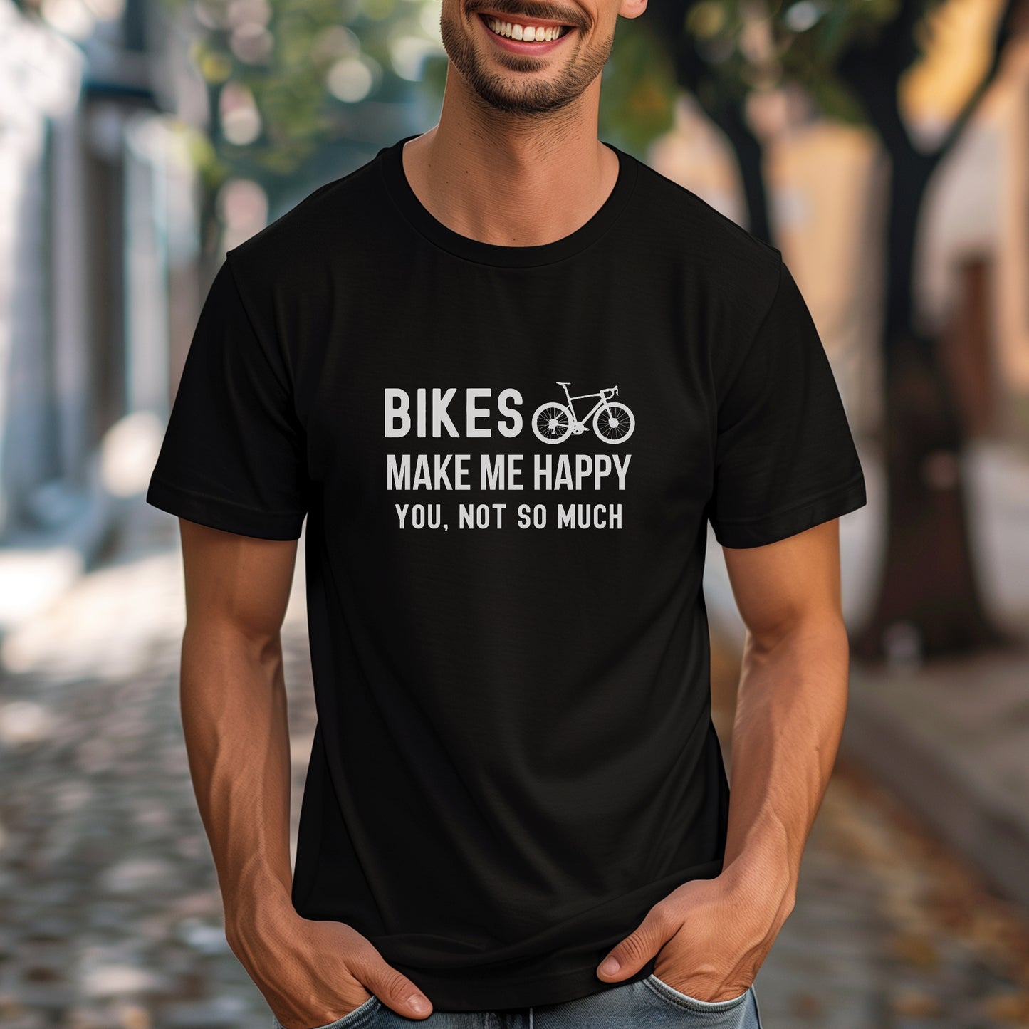 Happy Road Bike Tee