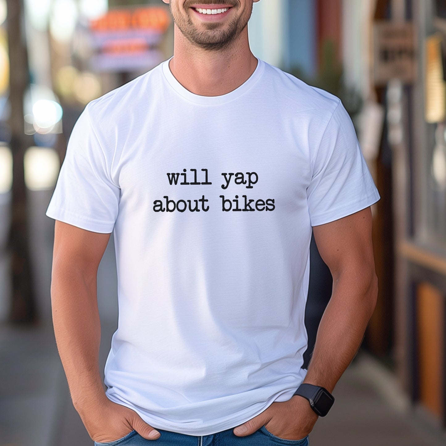 Yap About Bikes Tee