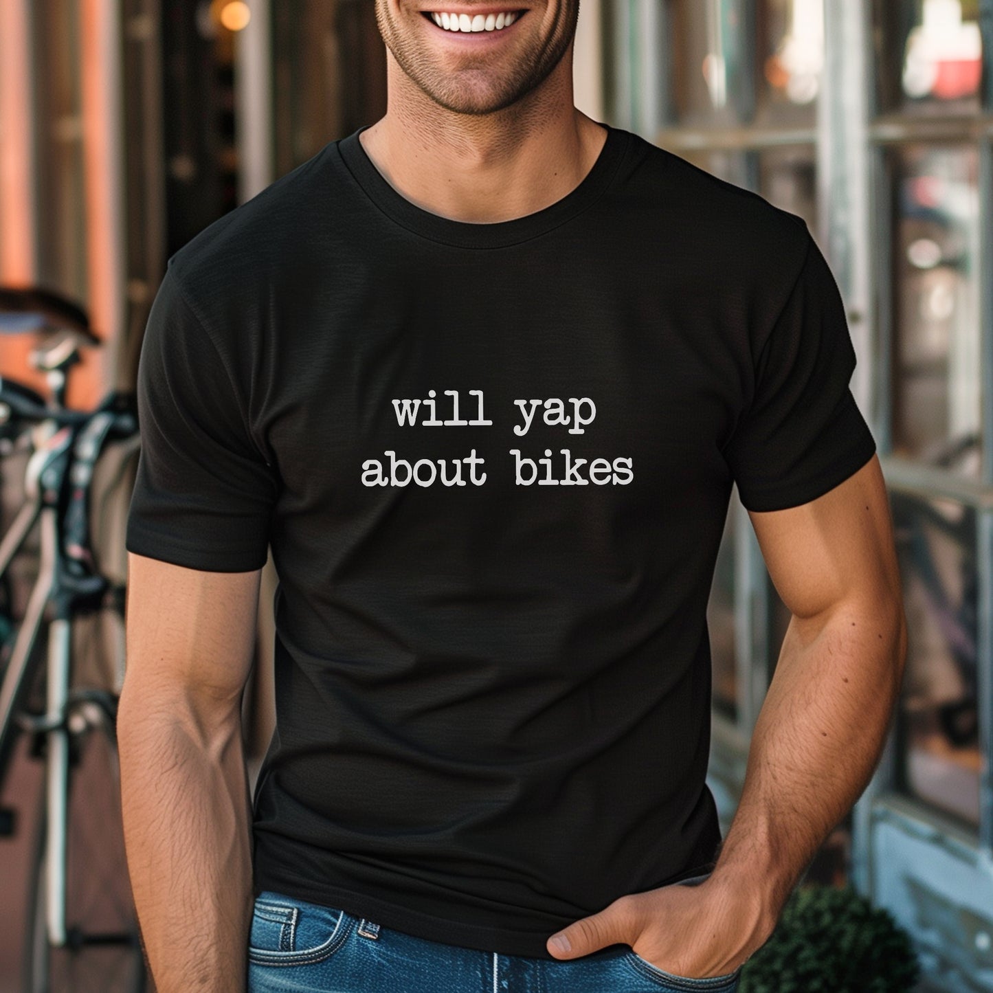Yap About Bikes Tee