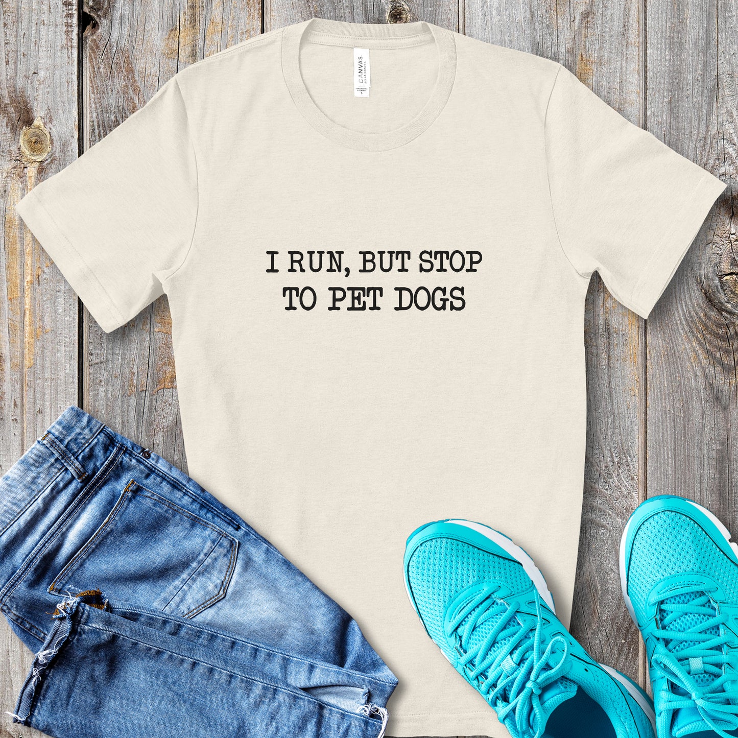 Run & Pet Dogs Tee