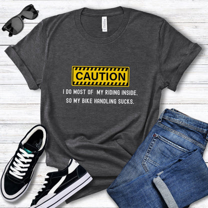 Caution - Bike Handling Tee