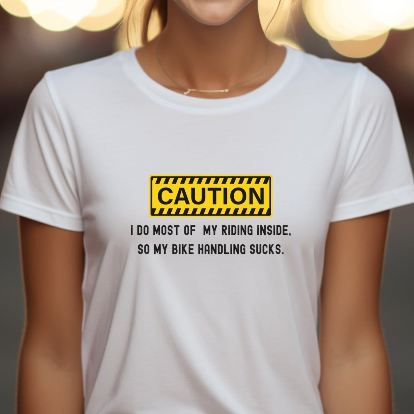 Caution - Bike Handling Tee