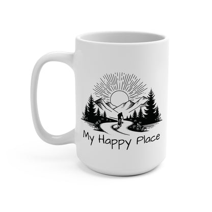 Happy Place Biking Mug