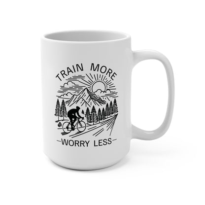 Worry Less Biking Mug