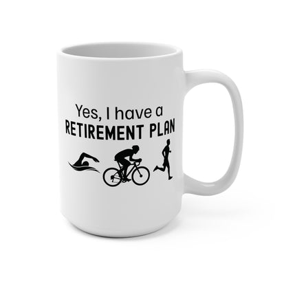 Retirement Plan Triathlon Mug