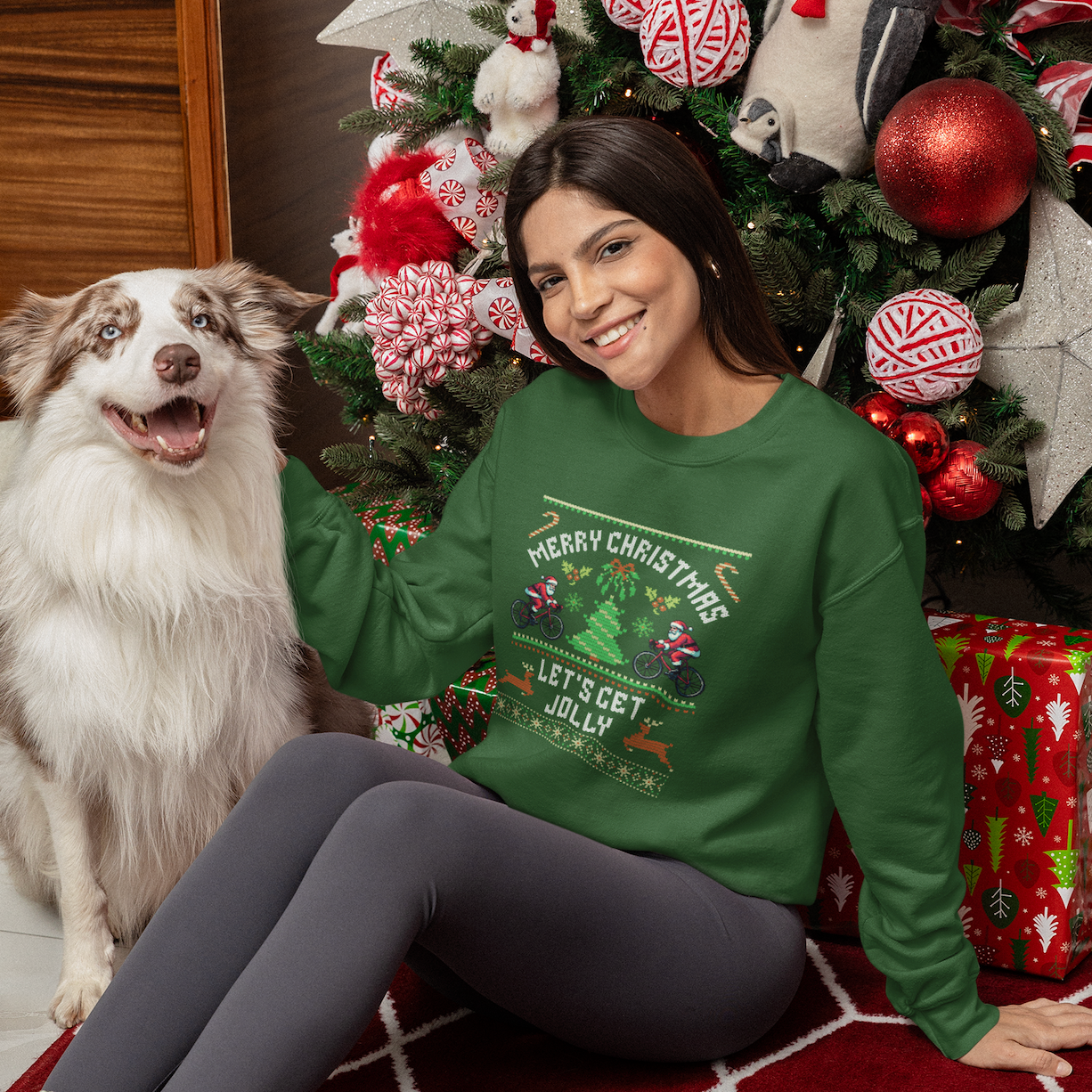 Get Jolly Christmas Sweatshirt