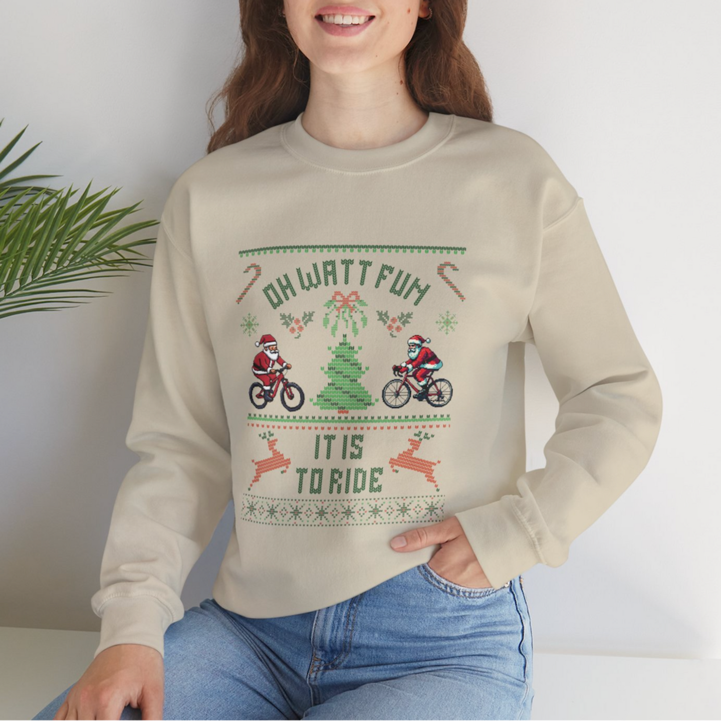 Oh Watt Fun Christmas Sweatshirt