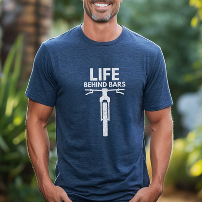 Life Behind Bars - XL - Heather Navy