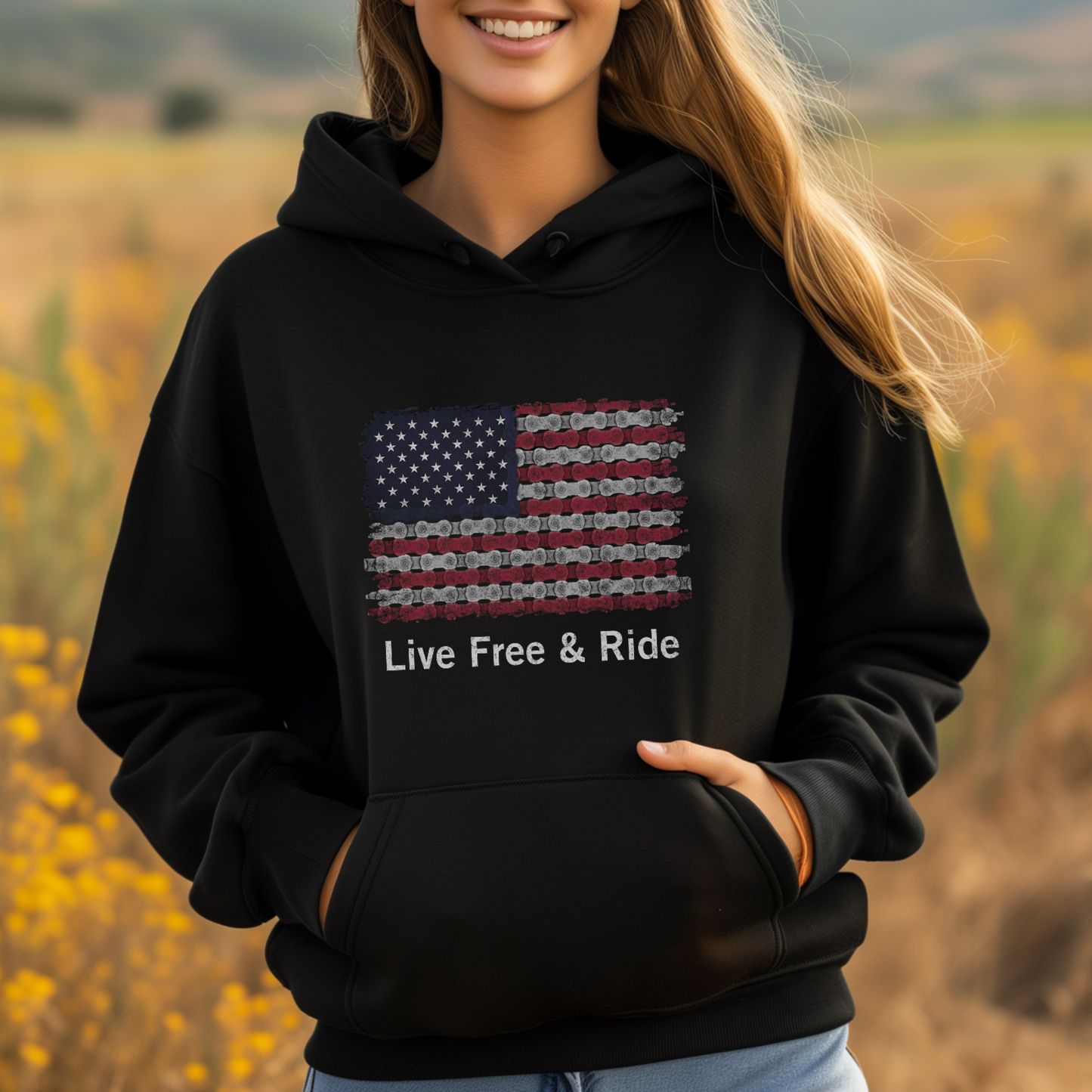 Live Free & Ride Hoodie