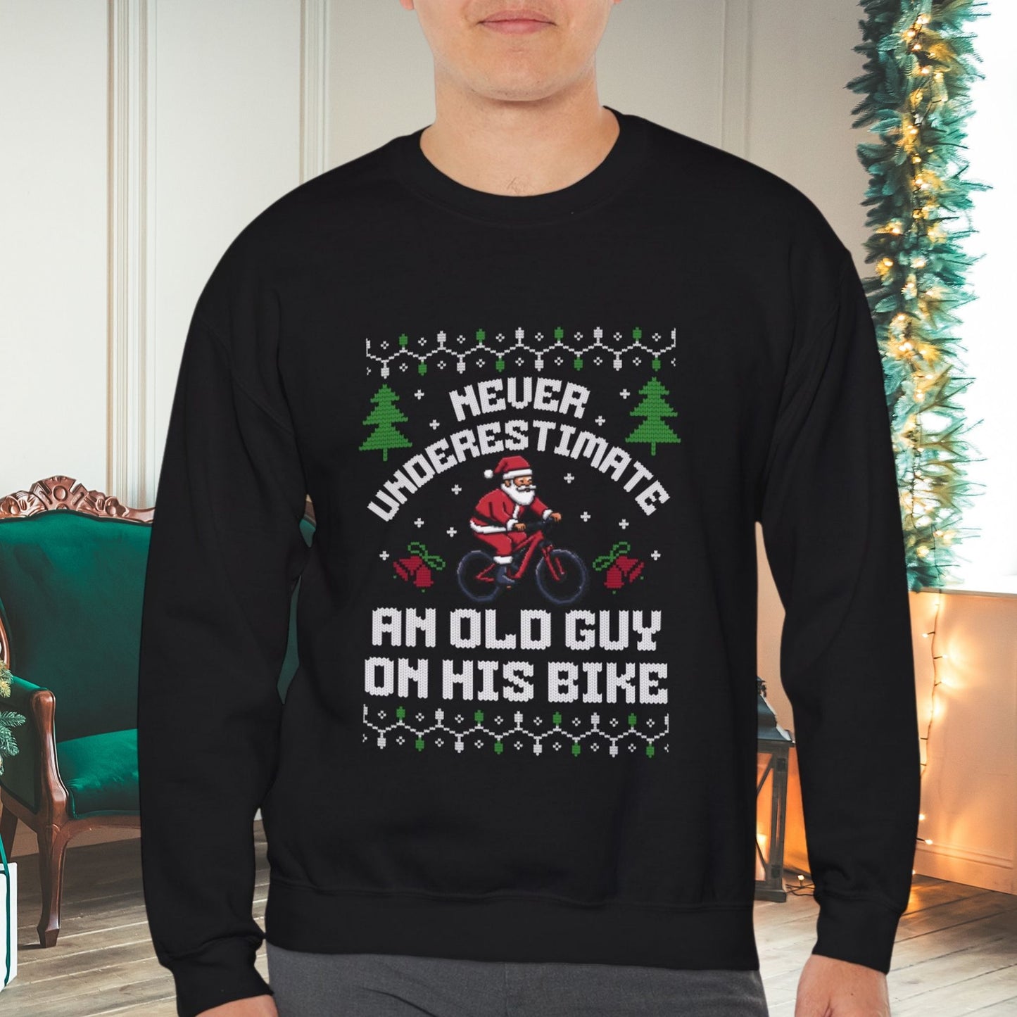 Old Guy MTB X-Mas Sweatshirt