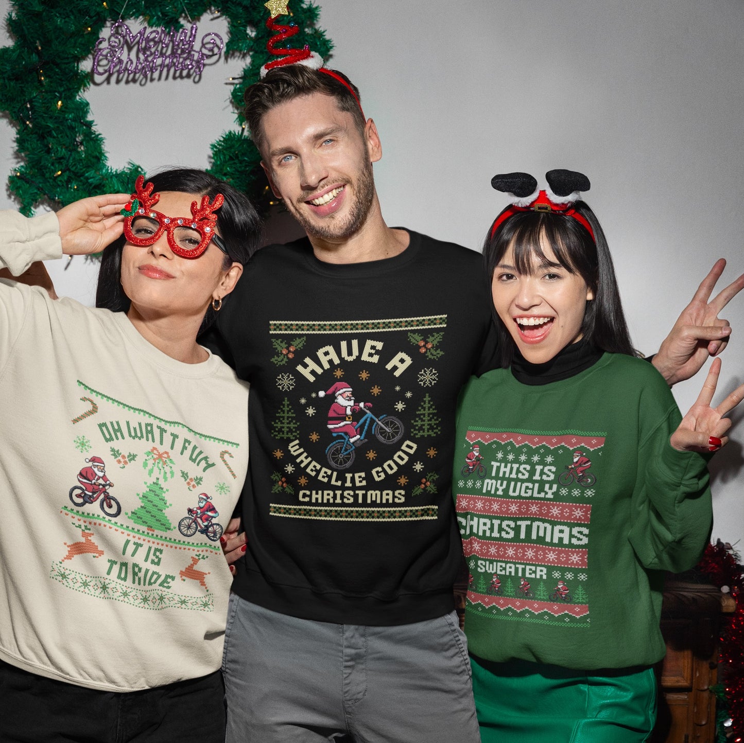 Ugly Cycling X-Mas Sweatshirt