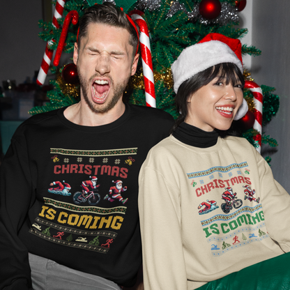 Christmas Is Coming TRI Sweatshirt